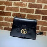 UK Gucci Small messenger bag with Double G 648934 leather