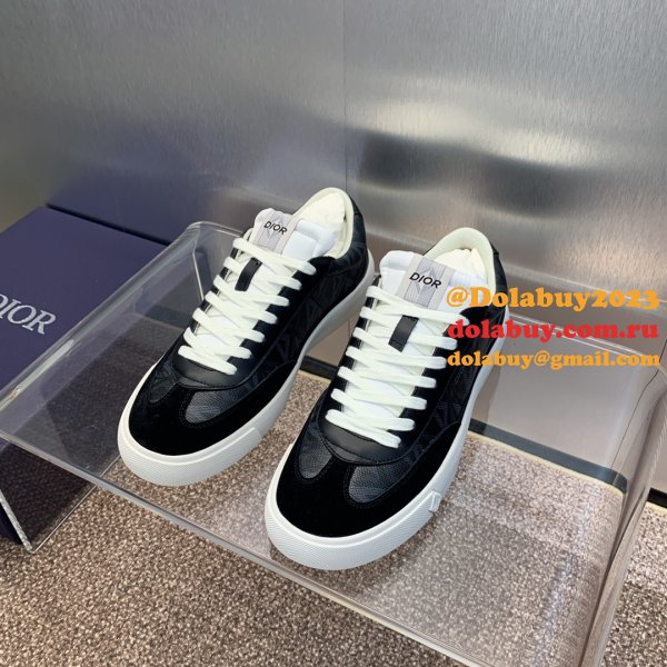 Perfect Dior Top Quality Sneakers Runway Mens Copy Shoes