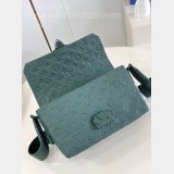 S-Cape Messenger Taurillon M24439 Green LV Knockoff Men Bags