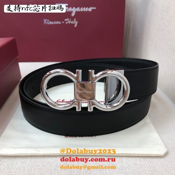 High Quality 7 Star FERRAGAMO 35MM BELT