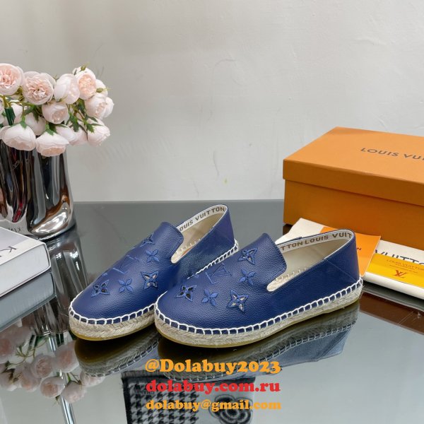 Inspired LOUIS VUITTON S FASHION ESPADRILLES men shoes