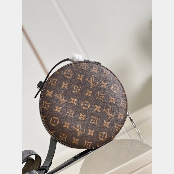 Louis Vuitton China Designer Fake M46273 Audio Case Monogram Macassar Canvas