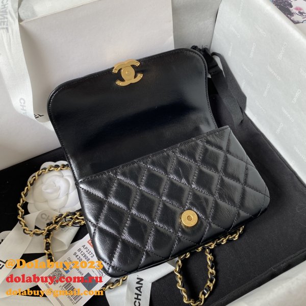 Coco Mail Clutch AP3373 Chain Quilted Replica Designer Bag