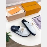 Upper Case Flat Open Back 1A884I Loafer Replica Louis Vuitton Shoes