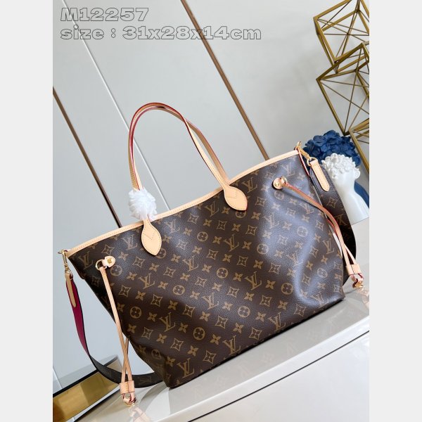 Replica Louis Vuitton Bolsa Neverfull Bandoulière Inside M12257/M12096 Bag