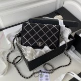 Replica Wallet 7 Star on Chain Lambskin AP2853 Bag