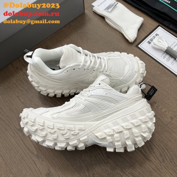 Replica Balenciaga Duplicate Defender Extended-sole Sneakers