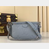 Louis Vuitton Knockoff Top M47173 Multi Pochette Blue Bag