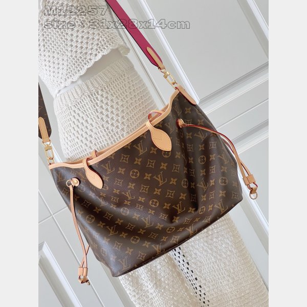 Replica Louis Vuitton Bolsa Neverfull Bandoulière Inside M12257/M12096 Bag