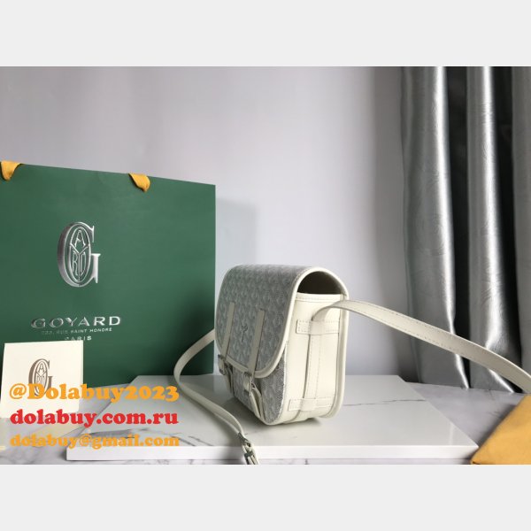 Copy Goyard Chevron Belvedere Duplicate Messenger GY020098 Fake Bag