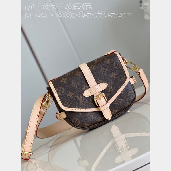 Saumur M46740 Knockoff Louis Vuitton Shoulder  High Quality Bag