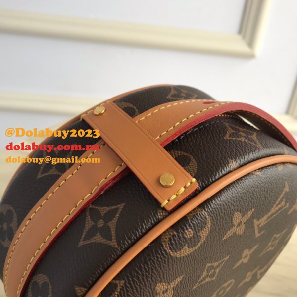 Louis Vuitton Boite Chapeau Souple PM Monogram in Brown High Quality M45149 Bag