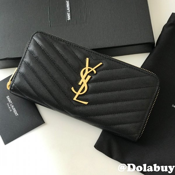 Best Saint Laurent Wallets & Card Cases Black