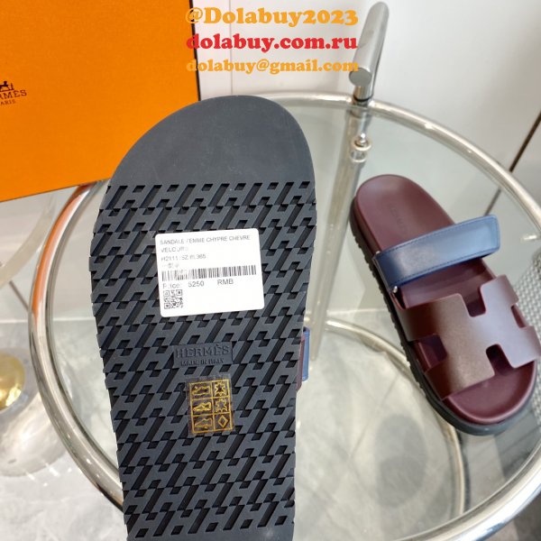 Luxury hermes men Chypre sandal Fashion