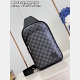 Louis Vuittons Wholesale N45302 Avenue Slingbag Damier Graphite Bag