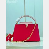 Perfect Fake Louis Vuitton Capucines Red M20845 UK Shop