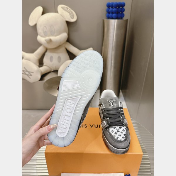 Top Quality Cheap LV Trainer Maxi Line WOMEN/MEN SHOES