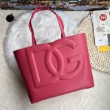 Luxury Replica Dolce & Gabbana Shopping DG Logo Tote 6650 Store Bag