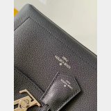 Luxury Louis Vuitton Lockme Ever BB Lockme Leather M53937 Black