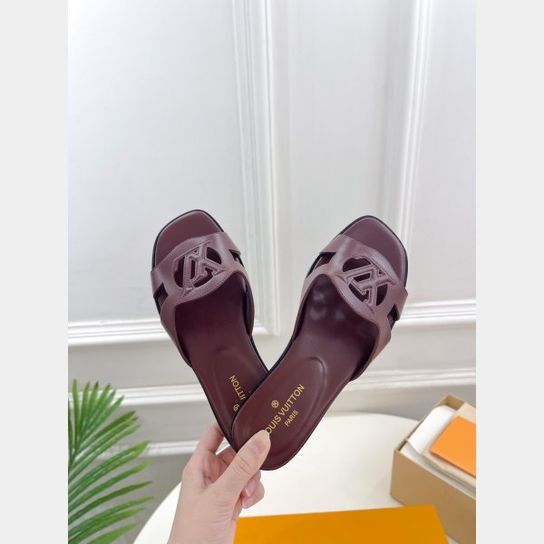 Top Quality LV Isola Flat Mule women style