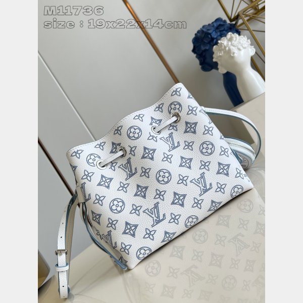 Bella Mahina M11736 White Inspired Louis Vuitton Luxury Bags