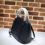 7 Star Gucci Top Quality Leather Convertible Micro GG Dome 449663 Bag