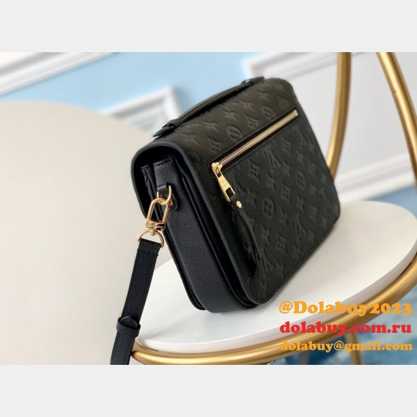 AAA+ Louis Vuitton Pochette Métis Monogram M41487 Black Marron