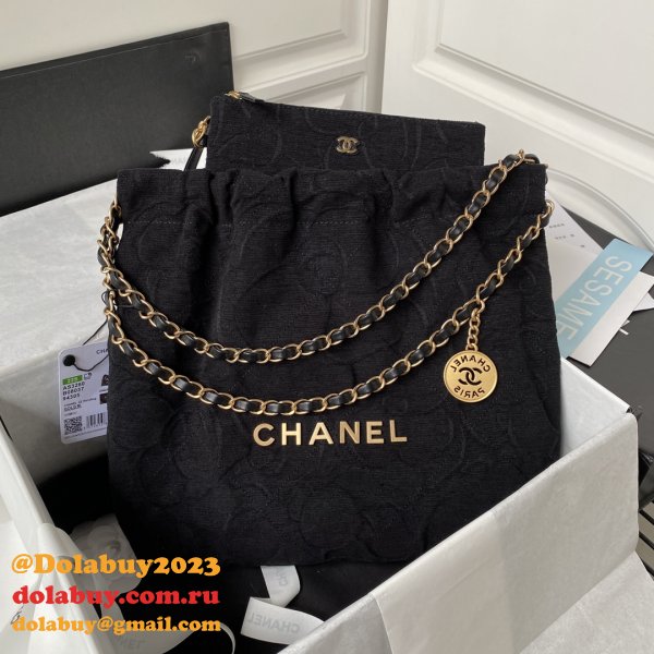 Buy Best High-Quality Camellia 22 CC Bag AS3260 35cm