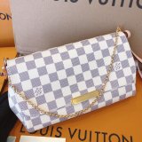 High Quality Louis Vuitton Damier Azur Canvas Favorite PM N41277