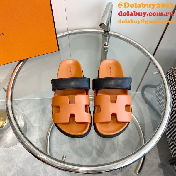 Luxury hermes men Chypre sandal Fashion