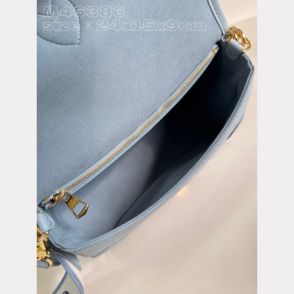 Diane Inspired Blue M46386 Monogram Empreinte Louis Vuitton Replica Bag