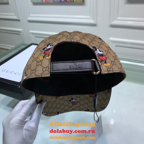 Top Quality Gucci Mickey mouse Hats