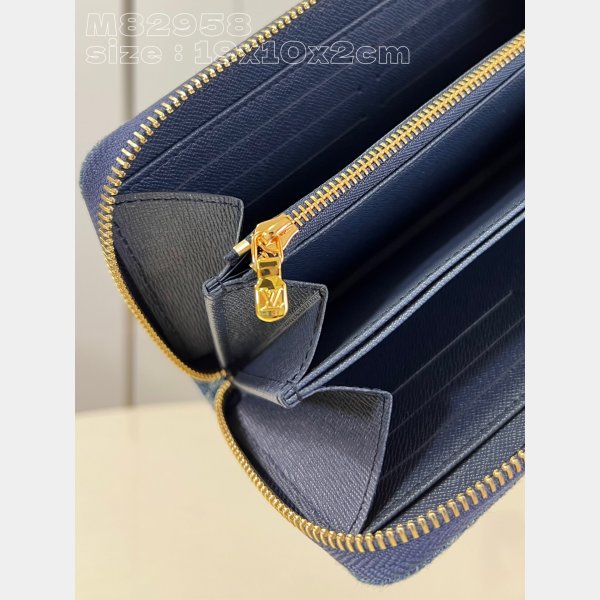 Duplicate Zippy Wallet Monogram Denim M82957 Louis Vuitton Bag