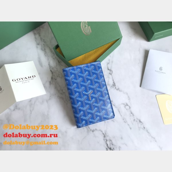 Top Quality Goyard Multi-Color Passport Best Wallet