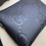 Black Jumbo GG Gucci Knockoff Messenger Men 761747 Luxury Bag