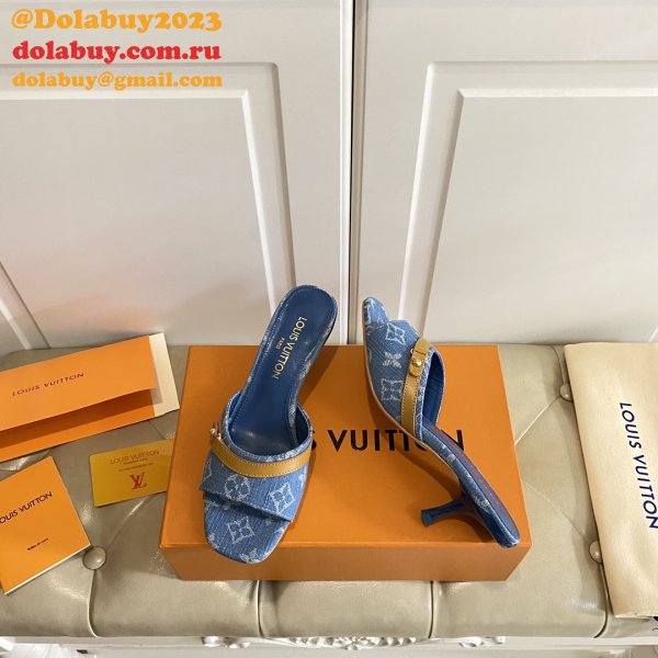 Fashion LOUIS VUITTON 1:1 MIRROR Neo Revival Mule