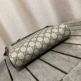 Replica Gucci 7 Star GG Supreme Gray Small Messenger 523599 Bag