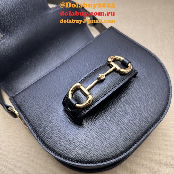 Gucci Knockoff Horsebit 1955 Crossbody Rounded 760191 AAA+ Bag