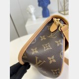 Replica Louis Vuitton Copy Diane Monogram M46049 Fuchsia Bags