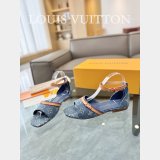 1:1 Mirror Duplicate LOUIS VUITTON Helios Flat Sandal