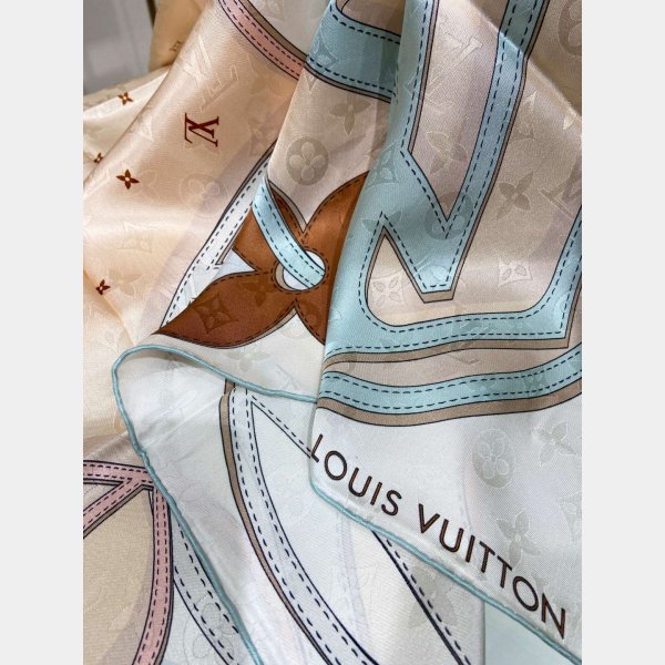 Knockoff LV Mixand Srop Silk scarf