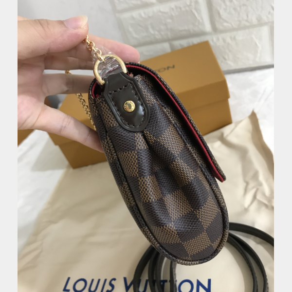 Louis Vuitton Replica Favorite MM Damier Ebene Bag