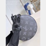 Soft Polochon M46796 Monogram Eclipse Replicas Louis Vuitton Bag