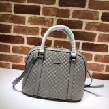 7 Star Gucci Top Quality Leather Convertible Micro GG Dome 449663 Bag