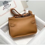 Luxury hermes jypsiere mini calf leather bag