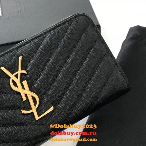 Best Saint Laurent Wallets & Card Cases Black