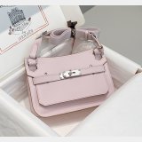 Luxury hermes jypsiere mini calf leather bag