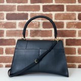 Balenciaga Replica Box In Black 812214 Hourglass Handbag