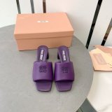 Miu Miu Replica Bread Slippers Heel Sandals Shoes