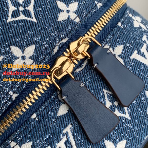 Copy AAA+ Louis Vuitton Replicas Square Bag M59611 Blue